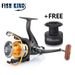 FISHKING Full Metal Spinning Double Unloading Force Front And Rear Brake Carp Kuyu Sea Fishing Lure Reel_voghion.com