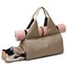 Separate Shoe Compartment Dry And Wet Separation For Yoga Mat Portable Multi-functional Gym Bag Sports Single-shoulder Bag Handbag_voghion.com