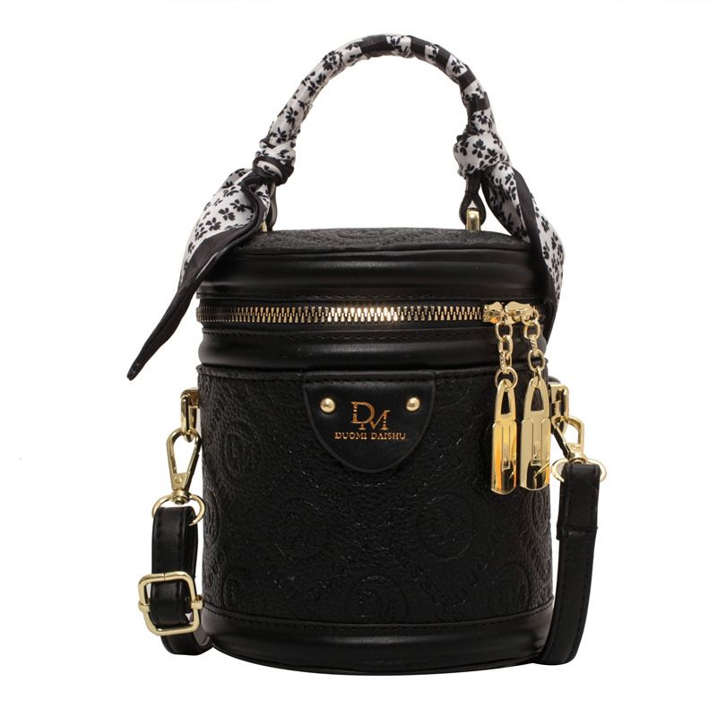 High-end-Nische Tasche Frauen 2023 Neue Mode Seide Schal Tragbare Schulter Eimer tasche Messenger tasche_voghion.com