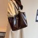 High Quality For Women 2024 New Trendy And Fashionable Shoulder Large Capacity Armpit Bag, Class Commuting Tote Bag_voghion.com