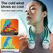Bladeless Neck Fan Rechargeable,Portable Neck Mounted Fan With Tilt Rotor Structure,3 Gears Adjustable Suitable For Outdoor Use_voghion.com