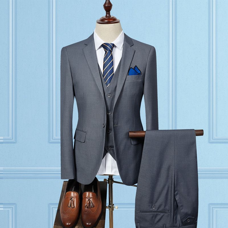 Completo da sposo da uomo in stile coreano CT per matrimonio_voghion.com