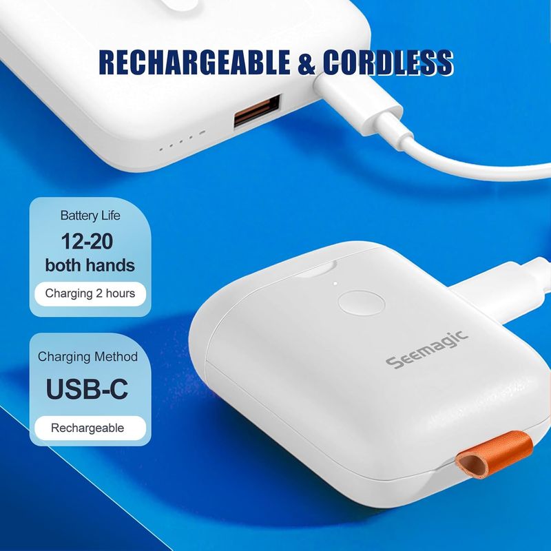 ACZT Quality Goods Mini LED Tırnak Makası - Her Yaş İçin Güvenli Otomatik_voghion.com