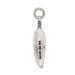 Sterling Silver Antiqued Feather Charm_voghion.com