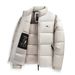 Men's Lightweight Quilted Jacket With Stand Collar, Zip-Up Short Coat For Casual Winter Wear, Trendy Puffer Coat For Young Adults_voghion.com