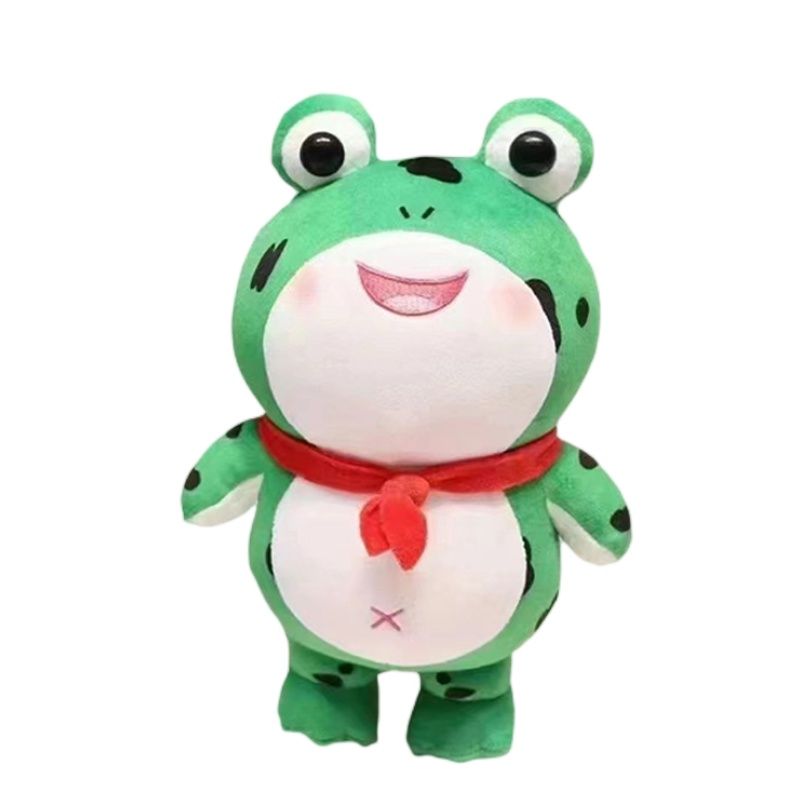 Soft Frog Cuddly And Plush Toy For Kids Aged 46 Design Authentic Douyin_voghion.com