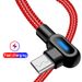 Double Elbow Illuminated Mobile Game Dedicated Data Cable With 90 Degree Right Angle Suitable For Iphone And Android_voghion.com