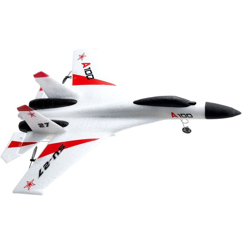 VEVOR RC Airplane Fighter EPP Foam RC Plane Toy 2.4GHz Remote Control 3D/6G Mode_voghion.com
