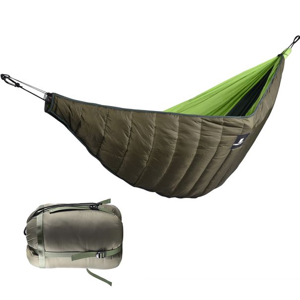 Camping Hammock Underquilt Portable Sleeping Bag Hammock Thermal Under Blanket Hammock Insulation Accessory for Camping_voghion.com
