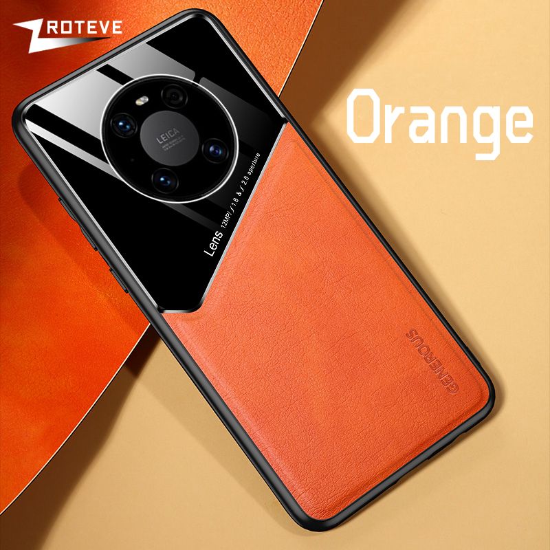 Mate40 Pro maciņš Zroteve ādas tekstūras mīksta rāmja datora vāciņš Huawei Mate 40 30 20 50 Pro Plus Mate50 triecienizturīgiem tālruņa maciņiem_voghion.com