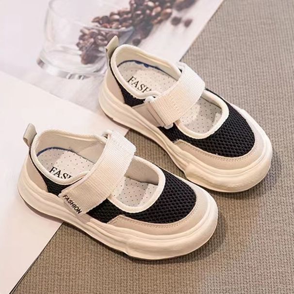 Kindertuch Ein Slip-on Mesh Board 2024 Frühling Casual Koreanische Version der Mode Jungen Schuhe_voghion.com