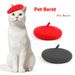 Strictly Select Autumn And Winter Pet Hats, Cat Berets, Dog Wool Warm Headgear Accessories_voghion.com