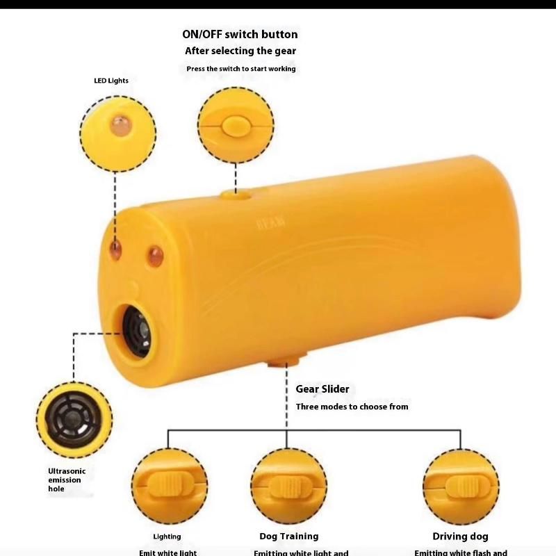 New Ultrasonic Barking Stop Device Dog Driving Device Noise Prevention Training Device Automatic Dog Barking Stop Device_voghion.com