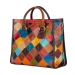 Designer Bags New Genuine Leather Ethnic Style Colorful Large Capacity Tote Bag_voghion.com