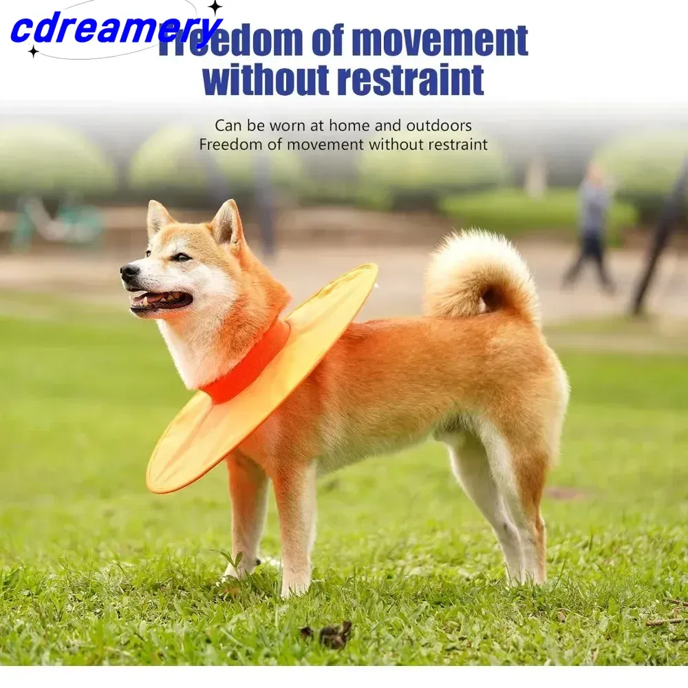 Dog Recovery Collar,Dog Soft Cone Collar Alternative After Surgery,Adjustable,Breathable E Collar For Large/Medium/Small Dogs_voghion.com