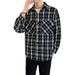 Nuova giacca a camicia a quadri autunnale per la moda maschile, ampia e casual, versatile giacca a camicia a maniche lunghe_voghion.com