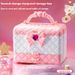 Kindercosmeticaset, lippenstift, nagels, meisjesspeelgoed, huisdecoratie, make-updoos, verjaardagscadeau voor een kleine prinses_voghion.com