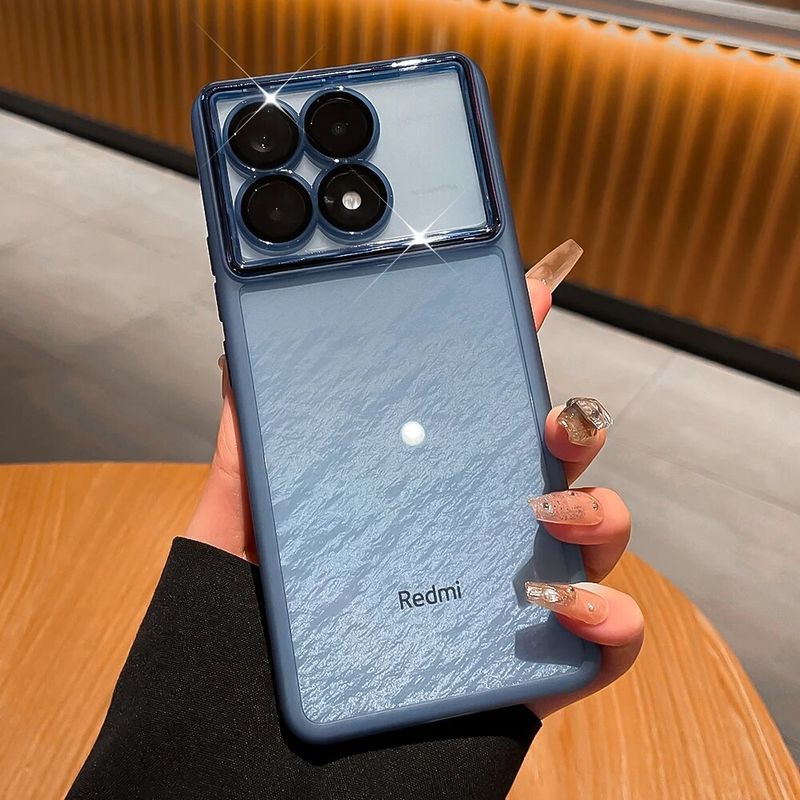 Xiaomi 13 Pro 4G Soft TPU Transparent With Ring Magnetic Protective Back Cover Case For Redmi Note 13Pro_voghion.com