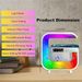 Home RGB Bluetooth Wireless Speaker Wireless Charger Stand TF FM Alarm Clock For IPhone 16~12 Pro Max Fast Charging Music Player_voghion.com