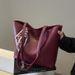 Dames Tote Bag Casual Veelzijdige Schoudertas Grote Capaciteit Forensen Onderarm Tas_voghion.com