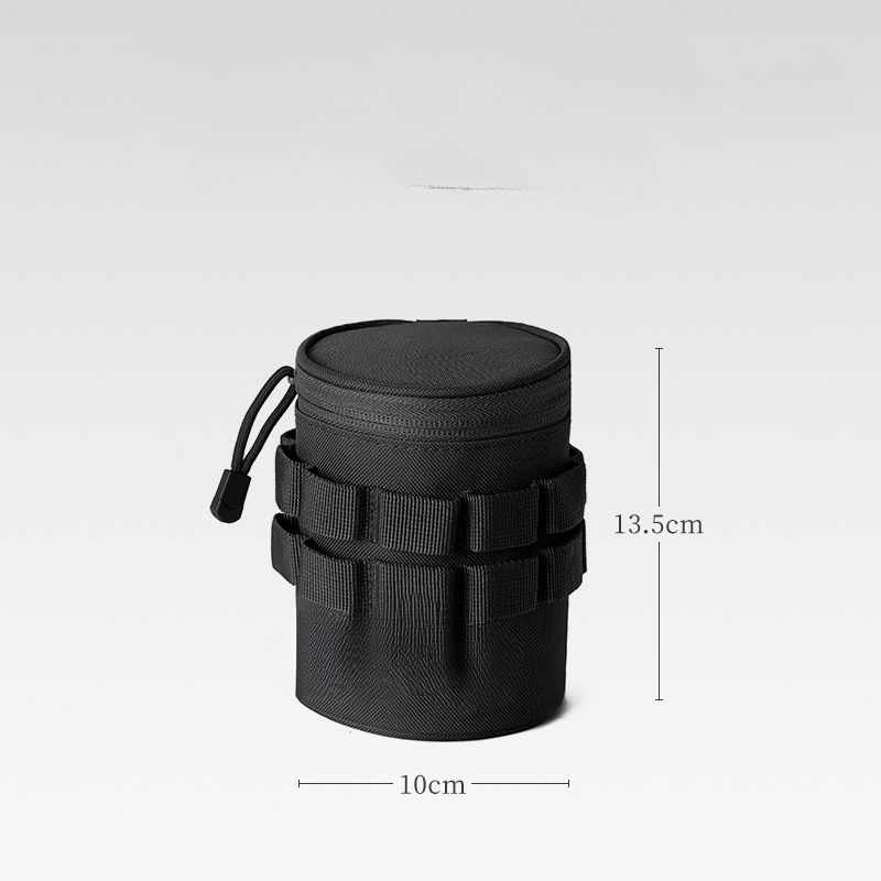Outdoor Camping Accessories Tactical Style Portable Water Bottle Large Diameter Beer Cup Storage Bag_voghion.com