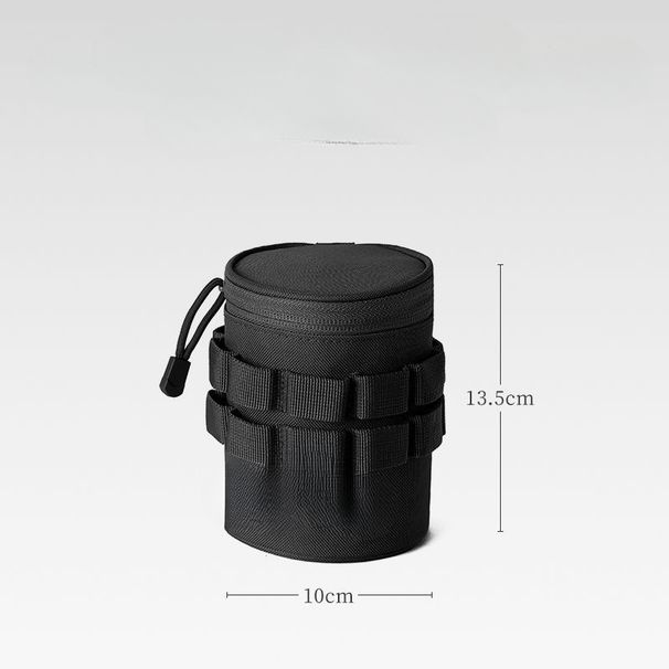 Outdoor Camping Accessories Tactical Style Portable Water Bottle Large Diameter Beer Cup Storage Bag_voghion.com