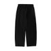 Men's Clothing Men's Spring And Summer New Loose Drape Slightly Tapered Bloomers Split Designtrousers_voghion.com