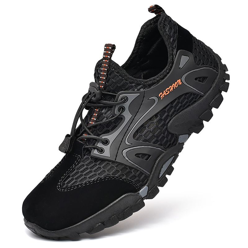 Men's Mountaineering Shoes Men's Autumn Breathable Outdoor Sports Breathable Lightweight Mesh Climbing And Wading Shoes_voghion.com