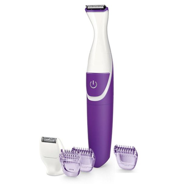 5-in-1-Set Perfect Bikini Trimmer, elektrischer Präzisions-Haarschneider für das Gesicht, für Frauen, Rasierer, Mikro-Epilierer, Rasur für Gesicht und Körper_voghion.com