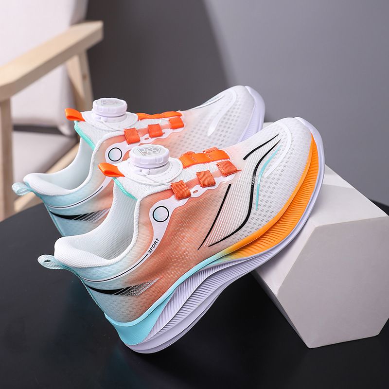 Boys' Spring/Summer New Mesh Casual Running Women's Soft Sole Lightweight Anti Slip Trendy Children's Sports Shoes_voghion.com