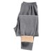 Thermal Knee Protection Fleece Pants For Men & Women - Ultra-Thick Winter Long Johns With Anti-Static & Antibacterial Fabric_voghion.com