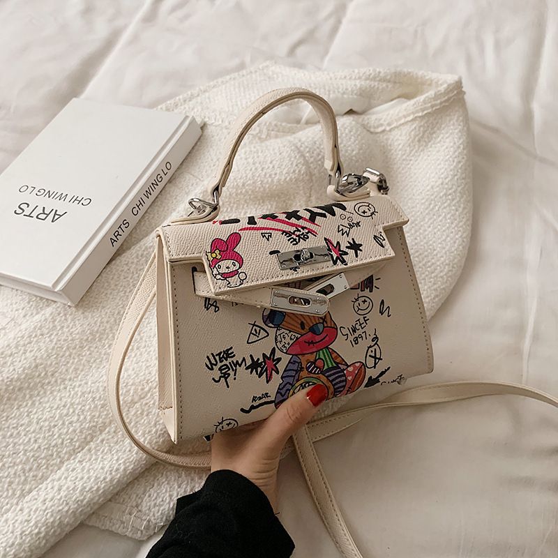 Stylish Crossbody Bag Small Square Handbag_voghion.com