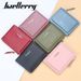 Ladies Short Zipper Wallet Two Fold Buckle Zipper Wallet Patent Leather Cute Small Coin Purse_voghion.com