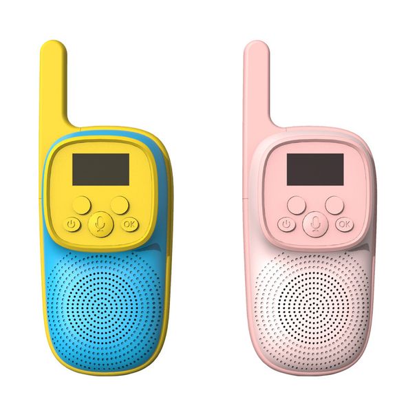2PCS Ηλεκτρονικά Παιχνίδια Walkie Talkie για Παιδιά Παιδικό Ραδιόφωνο Τηλέφωνο 3000 μέτρων Εμβέλεια Χριστουγεννιάτικο Δώρο Γενεθλίων για Αγόρια Κορίτσια_voghion.com