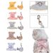 Guangying 1 set kattenhalsband, ademend, verstelbaar, huidvriendelijk, kattenhalsband, verstelbaar harnasvest, dierbenodigdheden_voghion.com