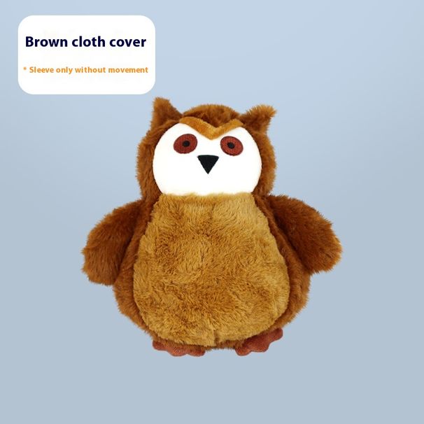 Pluchen speelgoed voor honden met elektrische stuiterende, intelligente en automatisch rollende bal_voghion.com