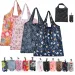 Fashion Printing Foldable Eco-Friendly Shopping Tote Folding Pouch Handbags Convenient Large-capacity For Travel Grocery_voghion.com