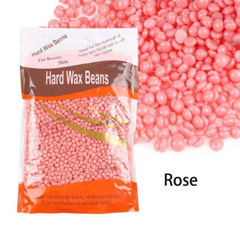 Beans 100g Hot Film Wax Depilatory Hard Bean Waxing Bikini Face Legs Body Hair Removal U_voghion.com