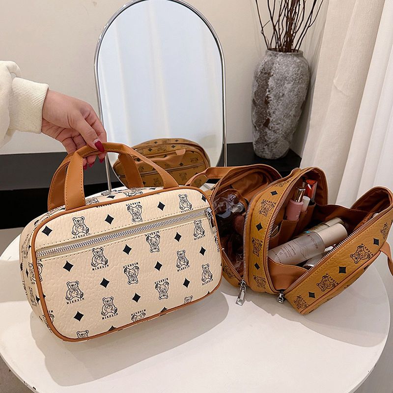 Borsa organizer per trucco impermeabile di grande capacità 2025 Novità Ins Niche Internet Celebrity High-end Feel per le uscite_voghion.com