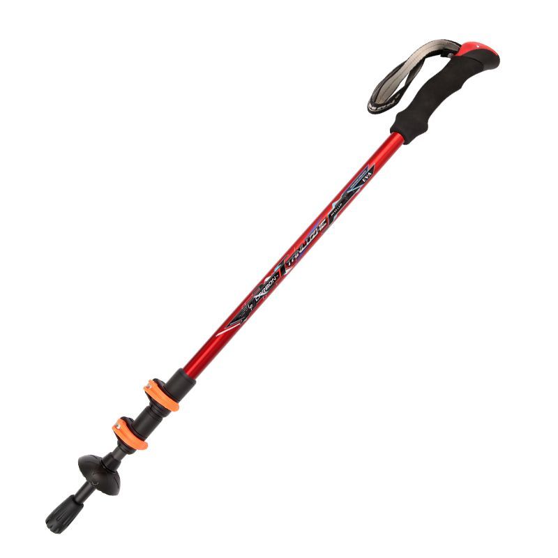 Bastone da trekking in fibra 3K, ultraleggero, portatile, extra spesso, speciale, telescopico, per arrampicata all'aperto, in carbonio._voghion.com