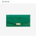 Women's Long Wallet, High-grade PU Leather Large Tri-fold Stone Envelope Clutch Wallet With 10 Card Slots And Multiple Colors Available_voghion.com