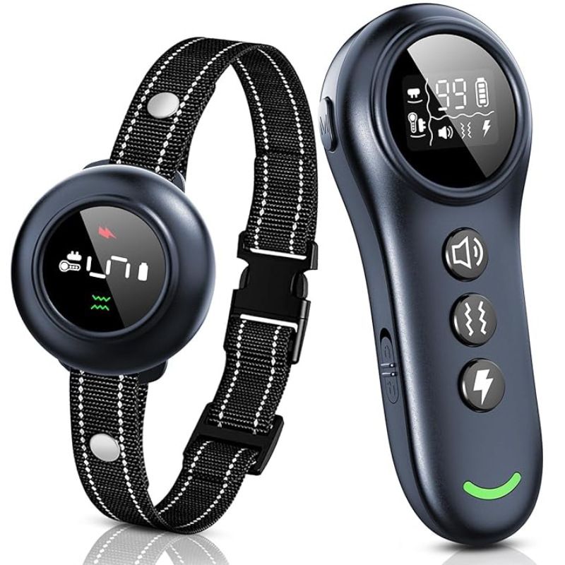 Dog Barking Stopper, Remote Control, Rechargeable, Waterproof, Smart Dog Trainer_voghion.com