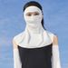 Sun Full Face UV-Schutz Facekini Maske für Frauen Sommer Sonnenschutz Guard Atmungsaktive Halsabdeckung_voghion.com