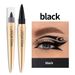 „Missrose Cool Black Rich Eyeliner“ spalvotas akių pieštukas, atsparus vandeniui, nesitepantis akių pieštukas_voghion.com