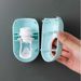 2Pcs Toothpaste Squeezers Automatic Toothpaste Dispenser Wall Mounted Stand Toothpaste Holder Stand Bathroom Accessories_voghion.com