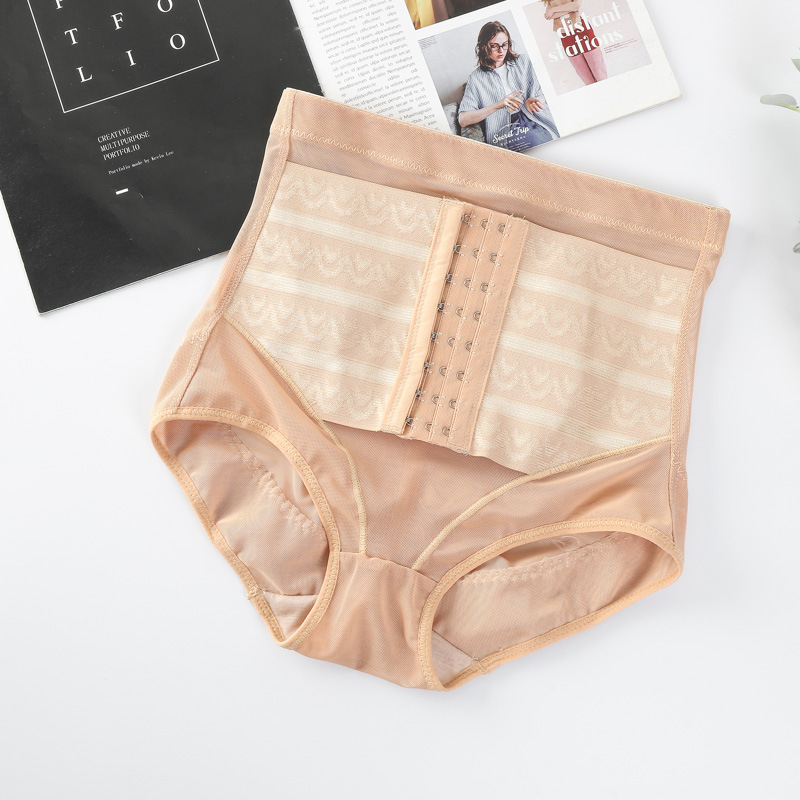 Abbigliamento da donna Pantaloni a compressione a vita alta Dopo il parto Biancheria intima modellante in vita a compressione per lo stomaco_voghion.com
