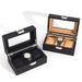 Uhrenbox, gewebte 3-stellige Uhrenaufbewahrungsbox, Familienarmband-Displaybox, Uhrensammlungsbox_voghion.com