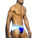 UXH Sommer Sexy Block Herren Badehose Mode Kontrastfarbe Badeanzug Bikini Strand Dreieck Shorts Männer_voghion.com