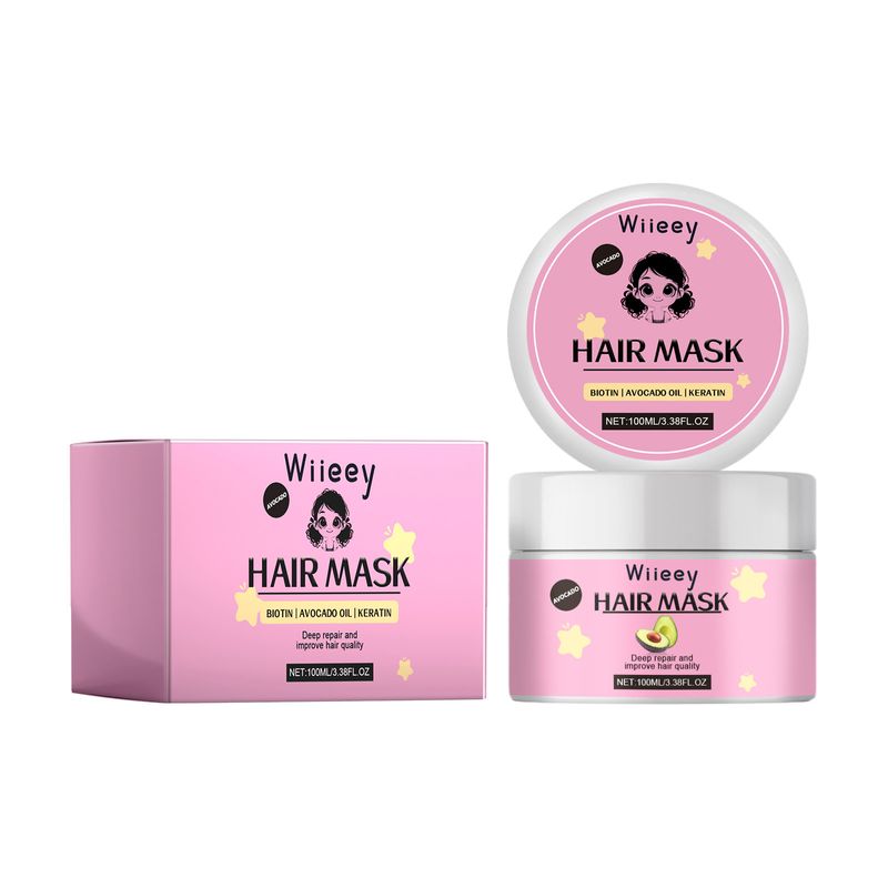 Wiieey Avocado Nutriente Maschera per capelli riparatrice luminosa, forte, liscia e nutriente Fury Split_voghion.com