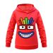 Children's Fashion Men's Women's Hoodies, Big Boy Cartoon Boys and Girls Sports Top_voghion.com
